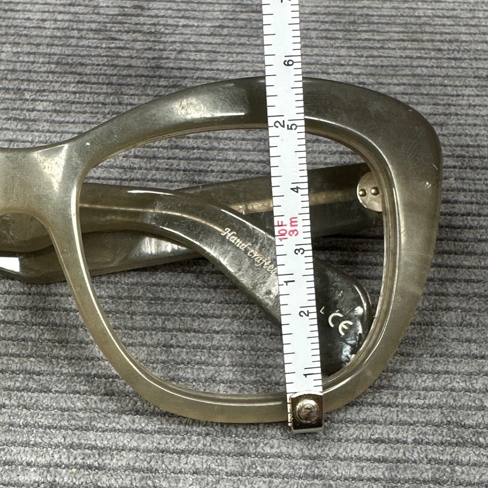 Oliver Peoples Cat Eye Glasses Frames Translucent Taupe Hand Crafted Italy‎ - Picture 7 of 14